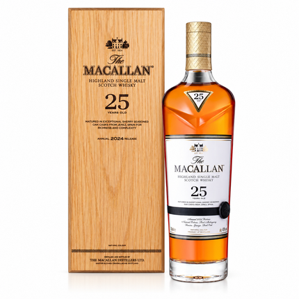 Macallan 25 Year Old Sherry Oak (2024 Release)
