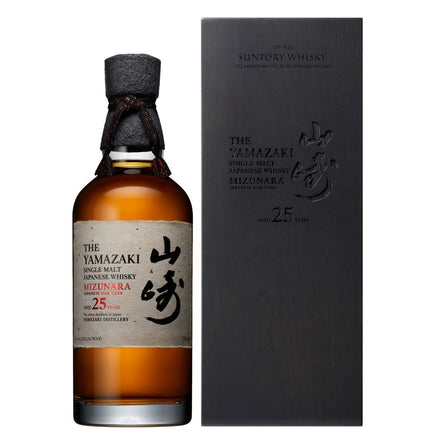 Yamazaki 25 Year Old Mizunara Japanese Oak Cask (2025 Release)