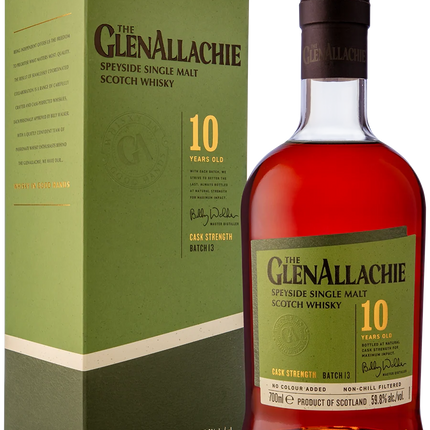 GlenAllachie 10 Year Old Cask Strength Batch 13