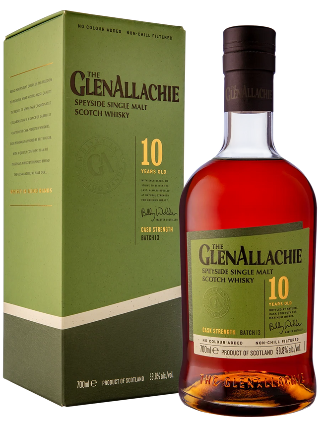 GlenAllachie 10 Year Old Cask Strength Batch 13