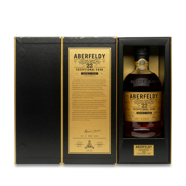 Aberfeldy 22 Year Old 2001 White Port Finish (Exceptional Cask Series)