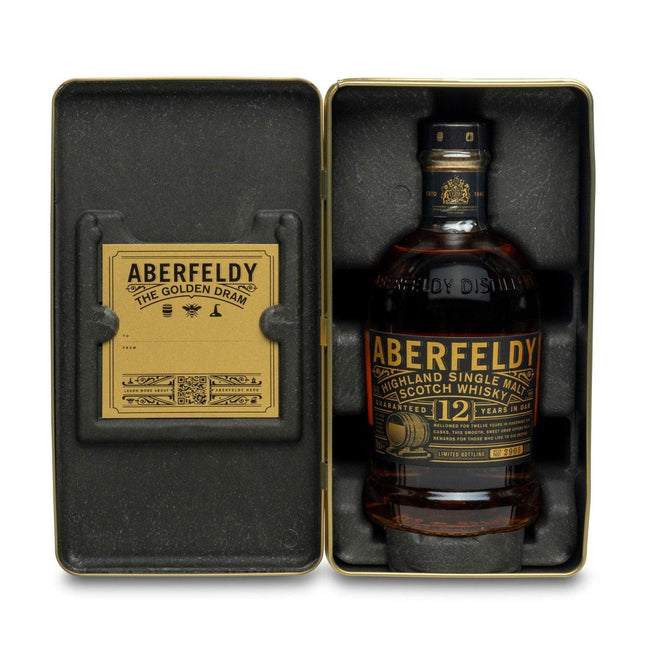 Aberfeldy 12 Year Old (Gold Bar Gift Tin) - JPHA