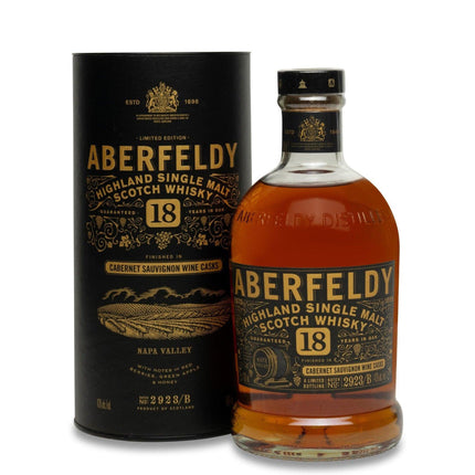 Aberfeldy 18 Year Old Napa Valley Red Wine Cask - JPHA