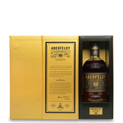 Aberfeldy 21 Year Old Argentinian Malbec Wine Cask Finish - JPHA