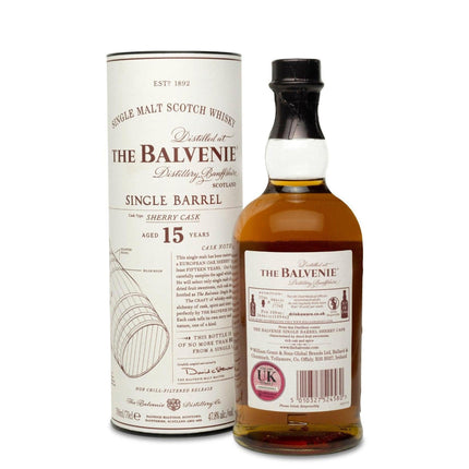 Balvenie 15 Year Old Single Barrel Sherry Cask - JPHA