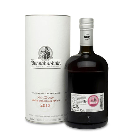 Bunnahabhain Feis Ile 2021: 2013 8 Year Old Moine Bordeaux Finish - JPHA