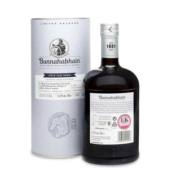 Bunnahabhain Feis Ile 2023: Canasta Cask Matured - JPHA