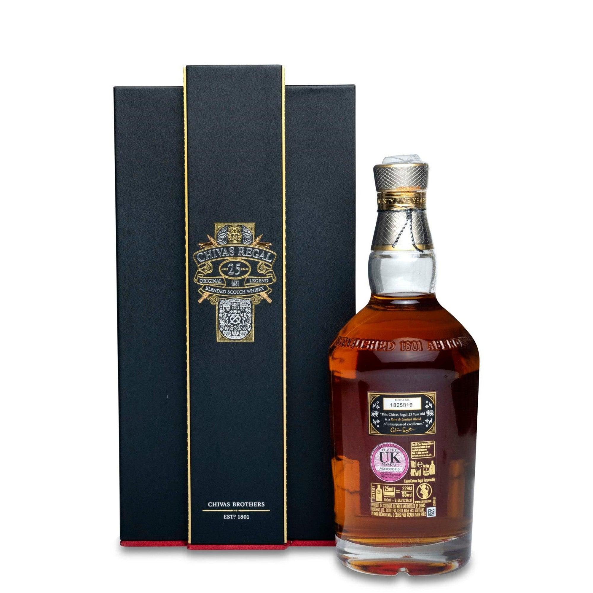 Chivas Regal 25 Year Old Blended Scotch Whisky – JPHA