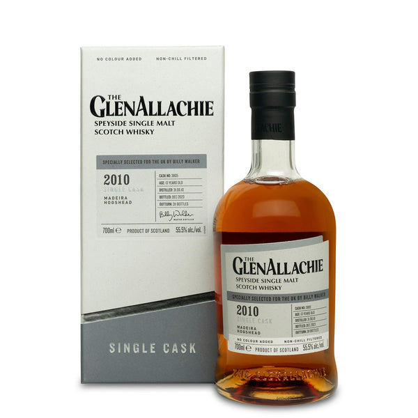 GlenAllachie 13 Year Old 2010 Madeira Hogshead #3805 (UK Single