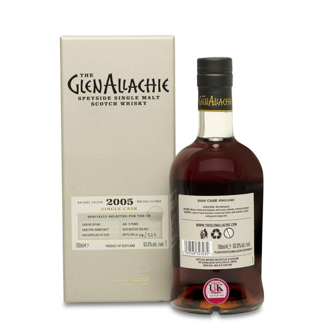 GlenAllachie 2005 15 Year Old Sherry Butt - JPHA