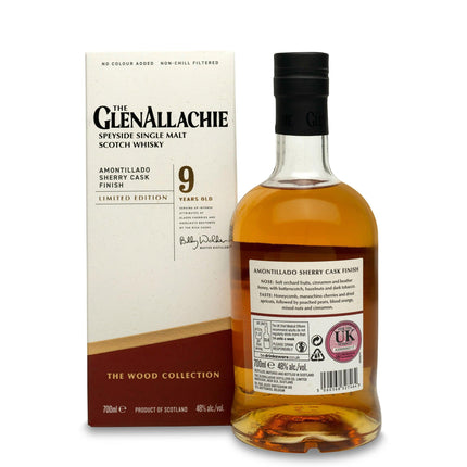 GlenAllachie 9 Year Old Amontillado Sherry Cask Finish - JPHA