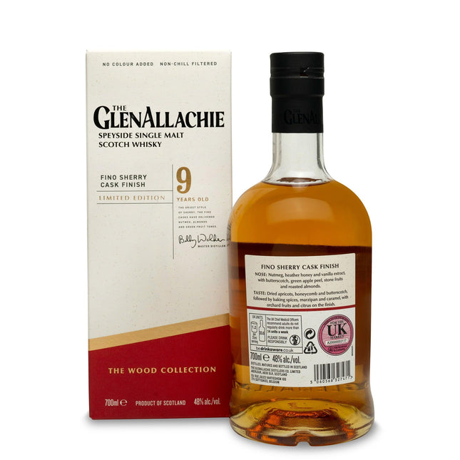 GlenAllachie 9 Year Old Fino Sherry Cask Finish - JPHA