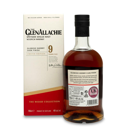 GlenAllachie 9 Year Old Oloroso Sherry Cask Finish - JPHA