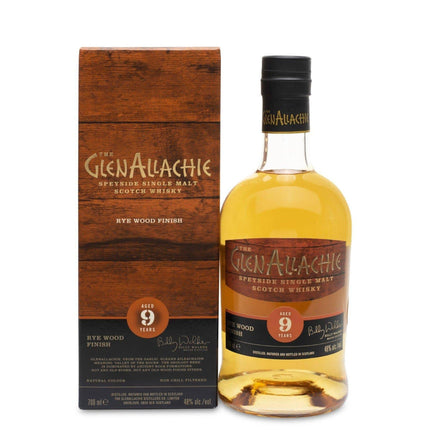 GlenAllachie 9 Year Old Rye Wood Finish - JPHA