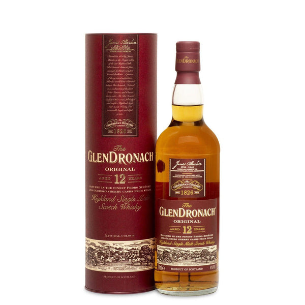 GlenDronach 12 Year Old Original Highland Single Malt Scotch
