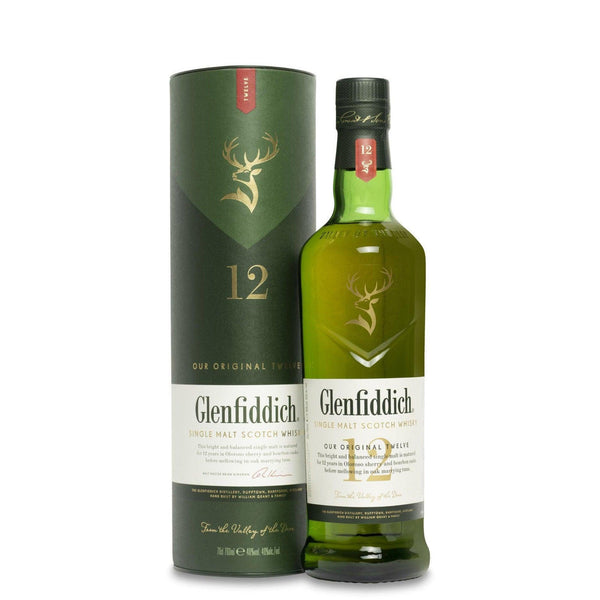 Glenfiddich 12 Year Old Speyside Single Malt Scotch Whisky