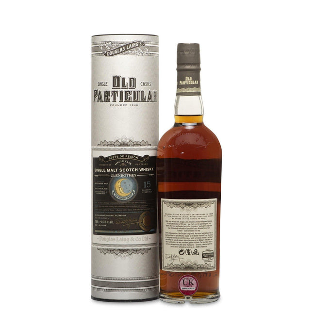 Glenrothes 15 Year Old 2005 (Old Particular Midnight Series) - JPHA