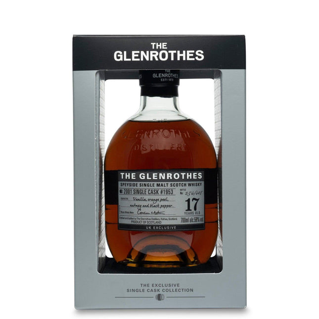 Glenrothes 2001 17 Year Old Single Cask #1953 - JPHA