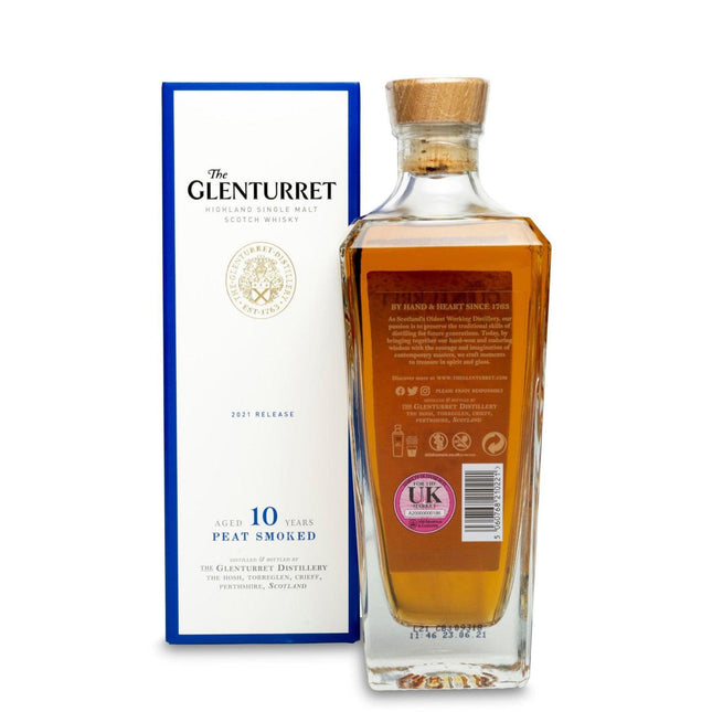 Glenturret 10 Year Old Peat Smoked (2021 Release) - JPHA