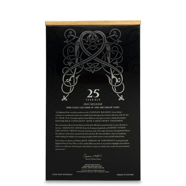 Highland Park 25 Year Old (2022 Release) - JPHA