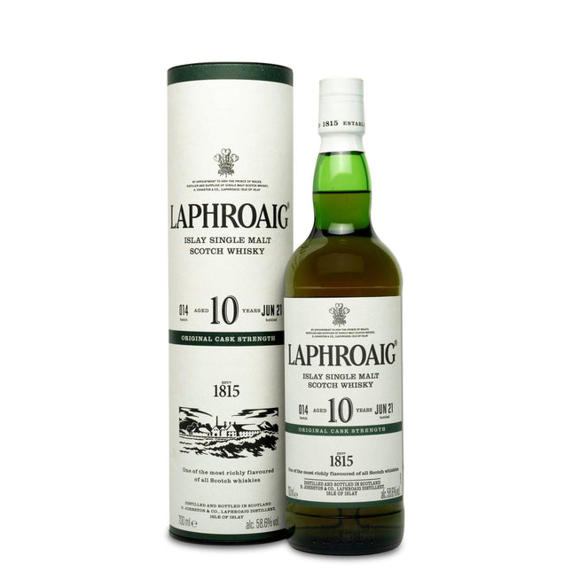 Laphroaig 10 Year Old Cask Strength (Batch 14) - JPHA