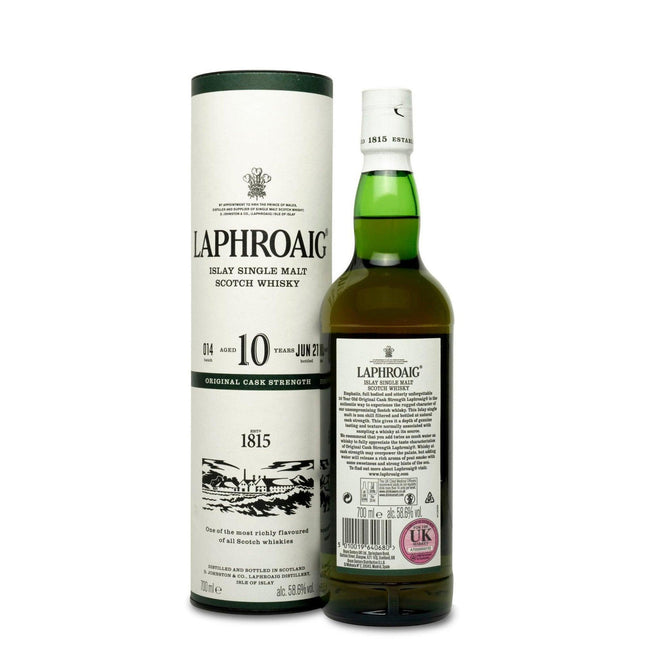 Laphroaig 10 Year Old Cask Strength (Batch 14) - JPHA
