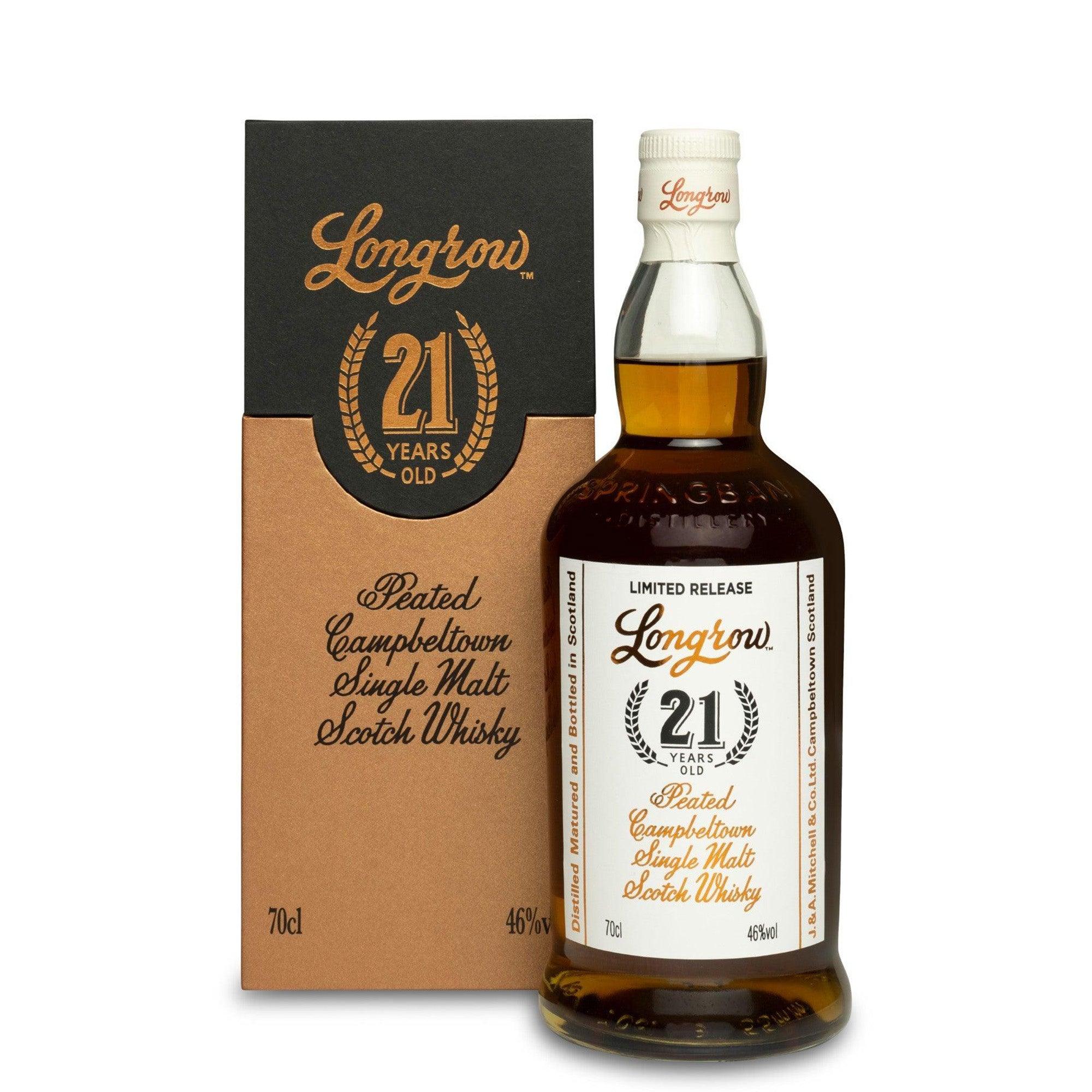 Longrow 21 Year Old 2023 Release Campbeltown Single Malt Scotch Longrow 21 year old 2023 release campbeltown single malt scotch