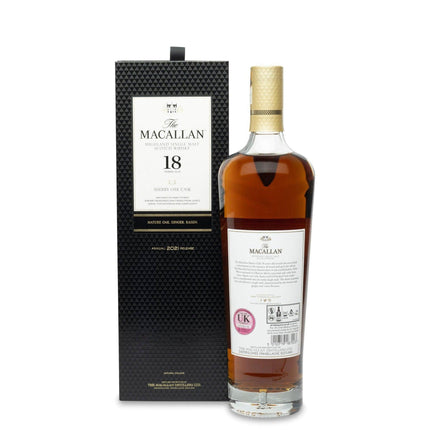 Macallan 18 Year Old Sherry Oak Cask (2021 Release) - JPHA