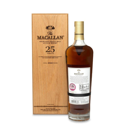 Macallan 25 Year Old Sherry Oak (2022 Release) - JPHA