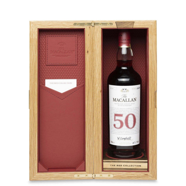 Macallan 50 Year Old Red Collection - JPHA