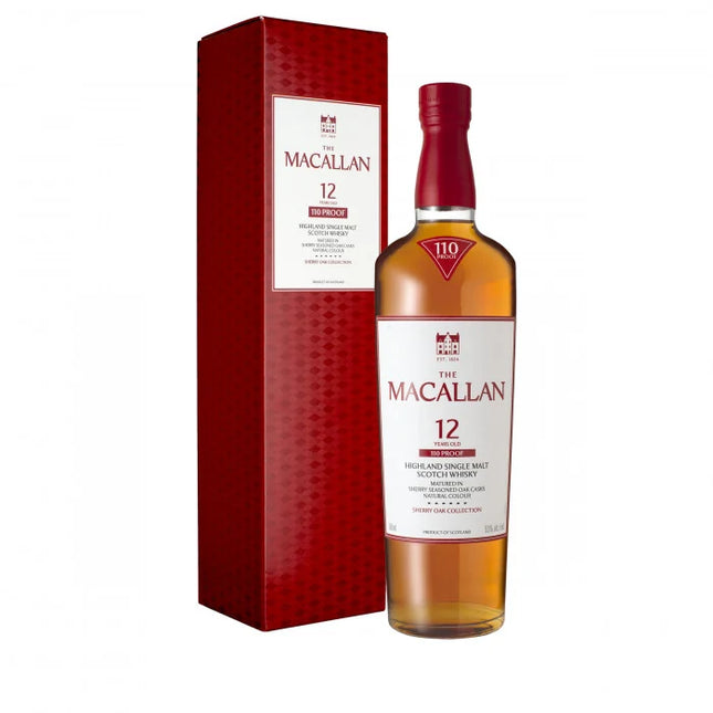 Macallan 12 Year Old 100 Proof Sherry Oak Cask