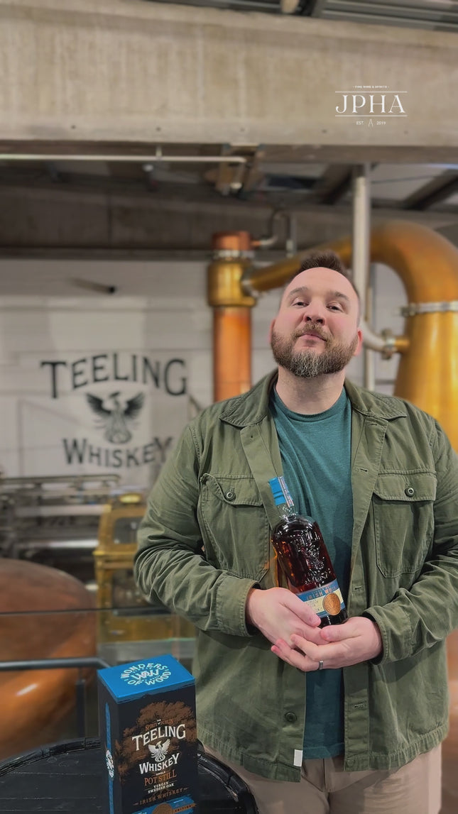 Teeling Wonders of Wood 3 Single Pot Still Virgin Swedish Oak with Exclusive Teeling Flat Cap