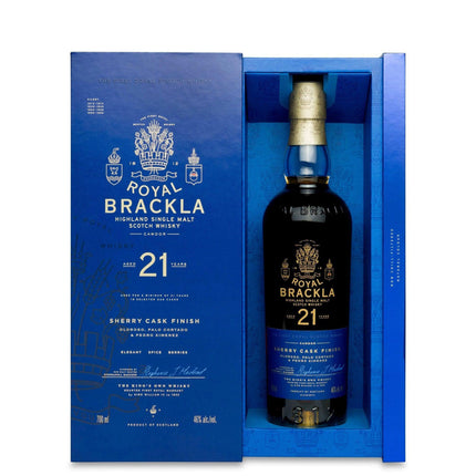 Royal Brackla 21 Year Old Sherry Cask Finish - JPHA