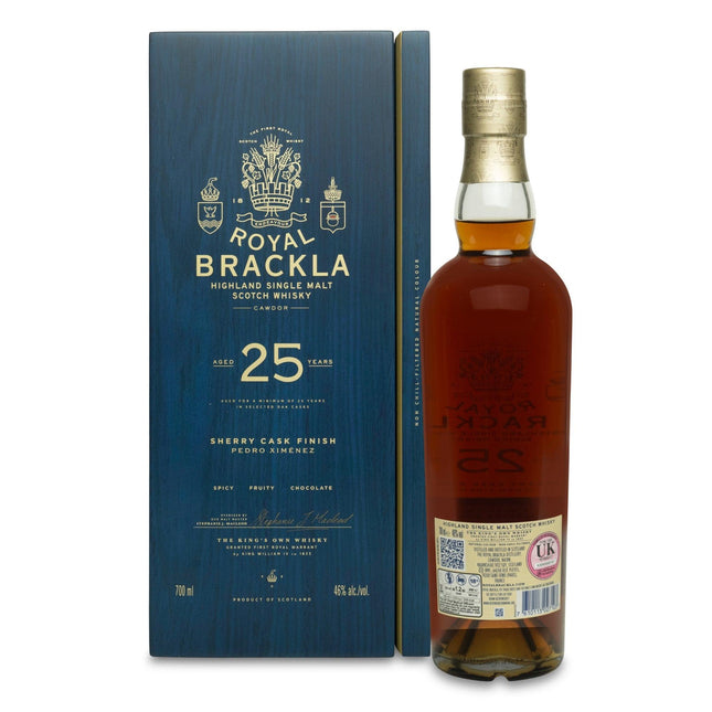 Royal Brackla 25 Year Old Pedro Ximenez Sherry Cask Finish - JPHA