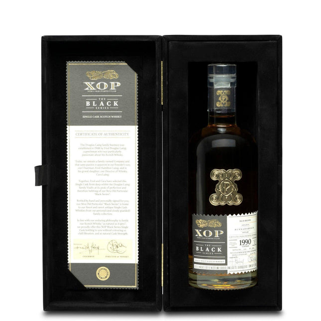 XOP The Black Series - Bunnahabhain 1990 30 Year Old - JPHA